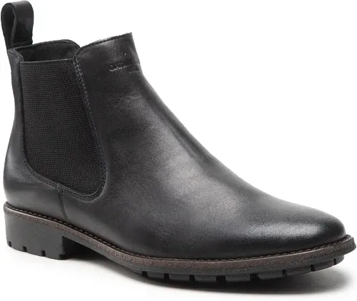 Členková obuv s elastickým prvkom Nik - 10-0229-01-0-09-02 Tmavomodrá