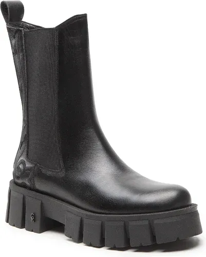 Členková obuv s elastickým prvkom Carinii - B8593 E50-000-000-000