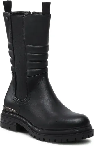 Členkové čižmy WRANGLER - Courtney Moto Chelsea WL22618A Black 062