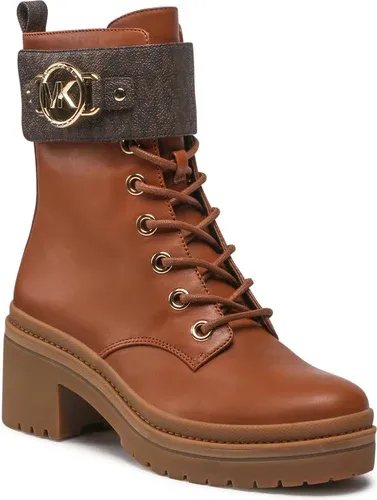 Členkové čižmy MICHAEL MICHAEL KORS - Rory Lug Bootie 40F2ROME2L Luggage