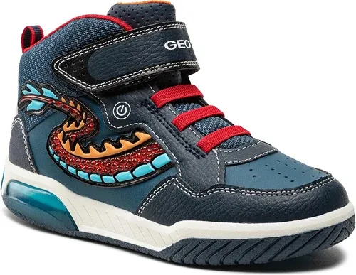Sneakersy Geox - J Inek B. E J949CE 05411 C4327 D Avio/Red