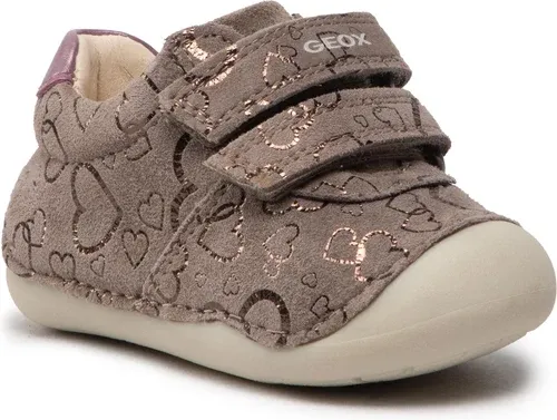 Sneakersy Geox - B Tutim G. B B9440B 007NF C1X8F Smoke Grey/Dk Pink