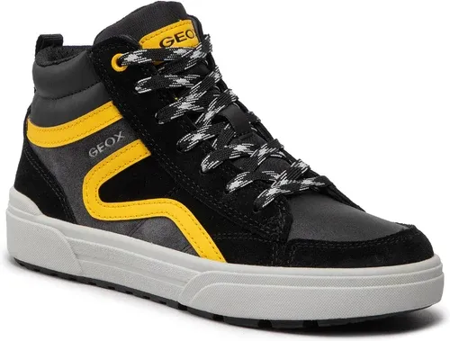 Sneakersy Geox - J Weemble B. B J26HAB 022BC C0054 D Black/Yellow