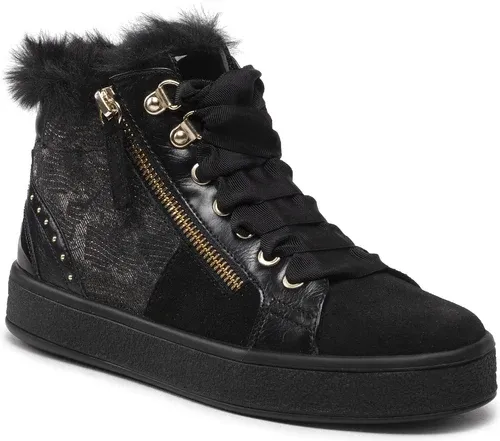 Členková obuv Geox - D Leelu' C D26FFC 0BS22 C9999 Black