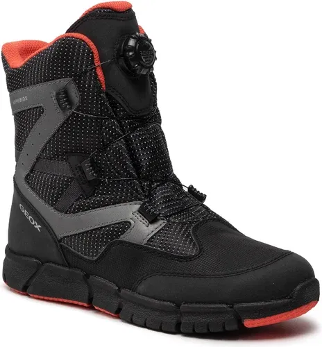 Snehule GEOX - J Flexyper B.B Abx D J269XD 0FU50 C0038 D Black/Orange
