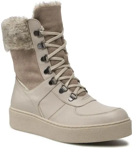 Členková obuv Pollonus - 5-1455-003 Vanilia Lico/Taupe