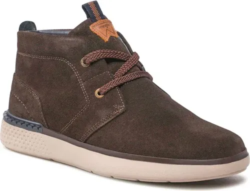 Šnurovacia obuv Wrangler - Challenger Desert WM22110A Dk. Brown 030