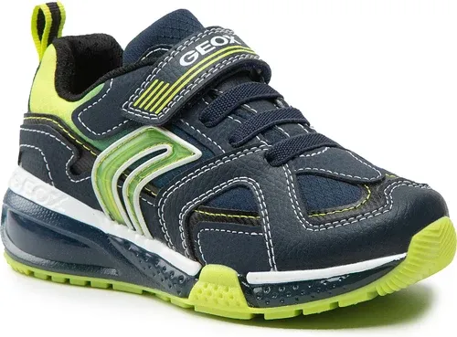 Sneakersy GEOX - J Bayonyc B. A J16FEA 0CEFU C0749 S Navy/Lime