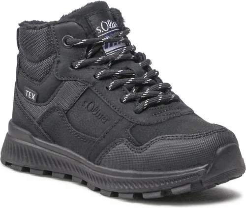 Šnurovacia obuv s.Oliver - 5-45105-39 Black 001