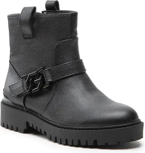 Členkové čižmy GUESS - Orlis FL8OLS ELE10 BLACK