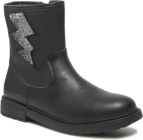 Čižmy Geox - J Eclair G. F J269QF 000BC C9999 D Black