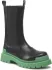 Členková obuv s elastickým prvkom Raid - Kerry Black/Green