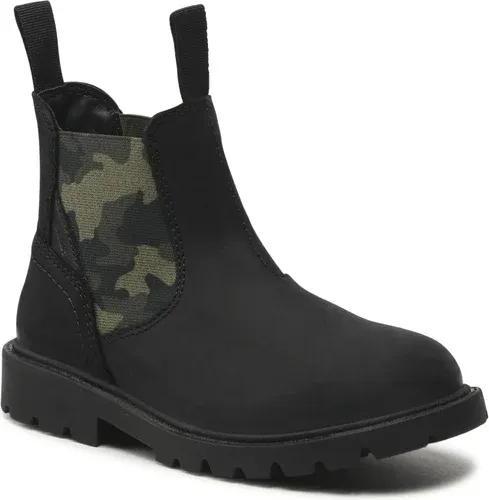 Členková obuv GEOX - J Shaylax B. A J16FAA 000EI C9B3Y S Black/Mimetic