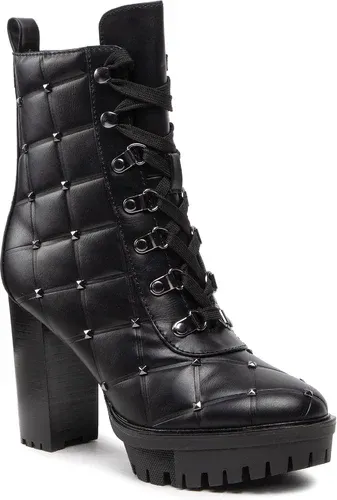 Členkové čižmy GUESS - Tin Tin FL8TNT ELE10 BLACK