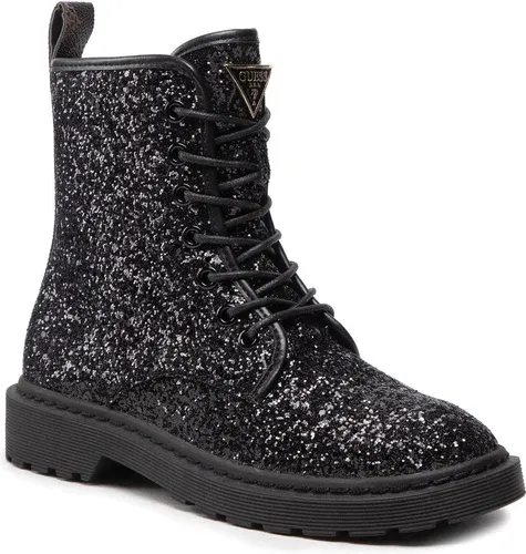 Členkové čižmy GUESS - Rambo FL8RMB FAM10 BLACK