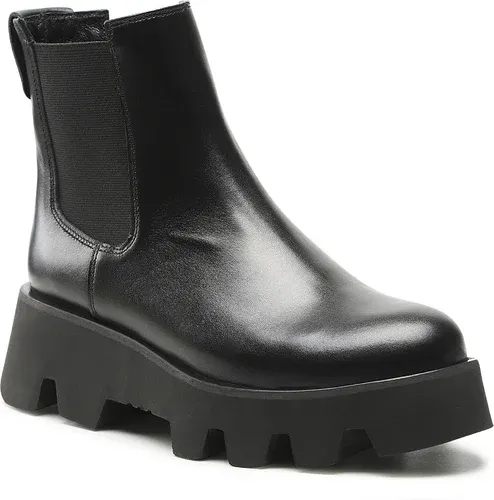 Členková obuv Karino - 4511/076 Czarny Lico