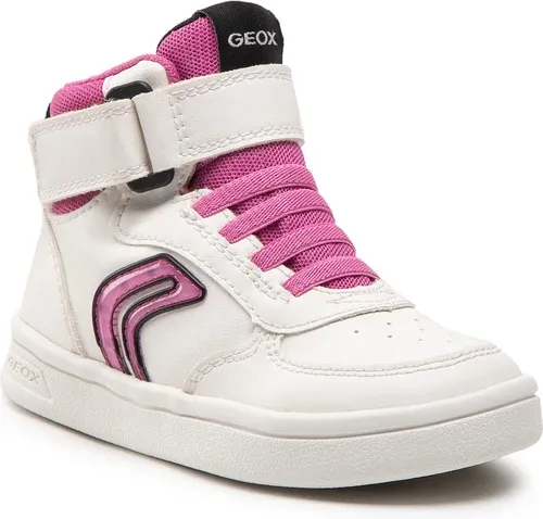 Sneakersy GEOX - J Djrock G. C 264MC 0BCEW C0563 M White/Fuchsia