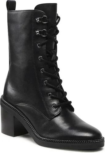 Členková obuv Guess - Byanka FL8BYK LEA10 BLACK