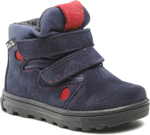 Šnurovacia obuv RenBut - 13-1541 Granat/Czerwony 2