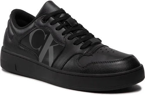 Sneakersy Calvin Klein Jeans - Basket Cupsole Bld Mono Lth YM0YM00428 Triple Black 0GT
