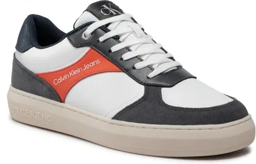 Sneakersy Calvin Klein Jeans - Casual Cupsole Laceup Low YM0YM00494 Industrial Grey/Mercury Grey 0IU