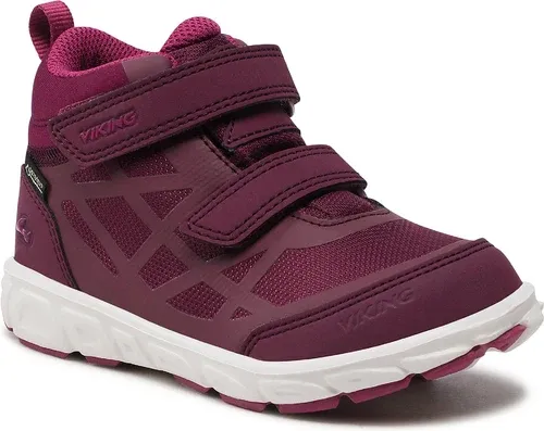 Členková obuv VIKING - Veme Mid Gtx R 3-51025-3917 Dark Pink/Fuchsia
