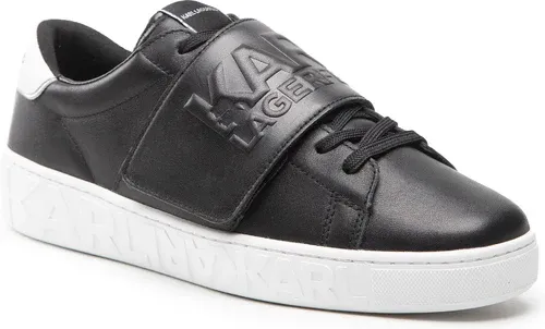 Sneakersy KARL LAGERFELD - KL51037 Black Lthr
