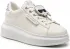 Sneakersy KARL LAGERFELD - KL62576C Eco Leather White W/Silver