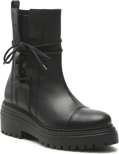 Členkové čižmy EKSBUT - 6D-6472-155 Čierna