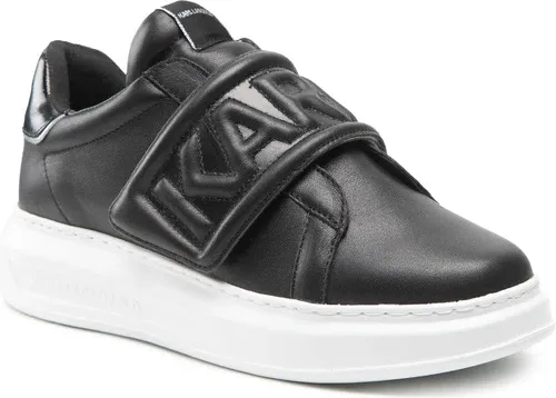 Sneakersy KARL LAGERFELD - KL52537 Black Lthr
