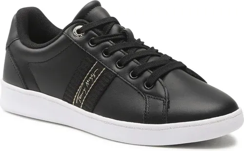 Sneakersy Tommy Hilfiger - Signature Webbing Court Sneaker FW0FW06803 Black BDS