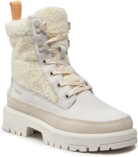 Členkové čižmy LEVI'S - 233619-1912-22 Light Beige