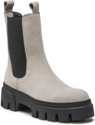 Členková obuv s elastickým prvkom s.Oliver - 5-25468-39 Lt.Grey Nubuck 212