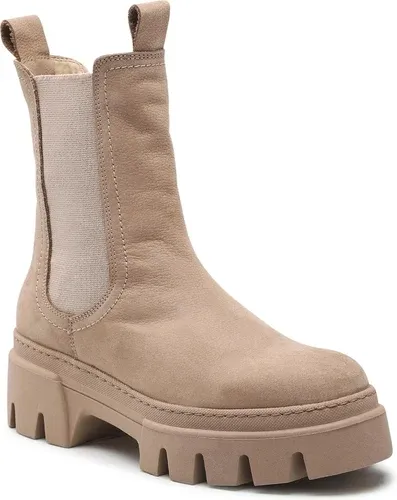 Členková obuv s elastickým prvkom s.Oliver - 5-25468-39 Camel Nubuck 339