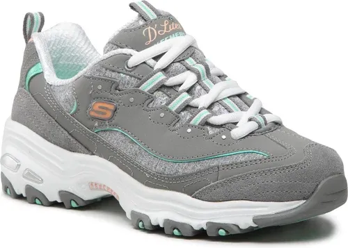 Sneakersy Skechers - Sparkling Rain 149060/GYMN Gray/Mint
