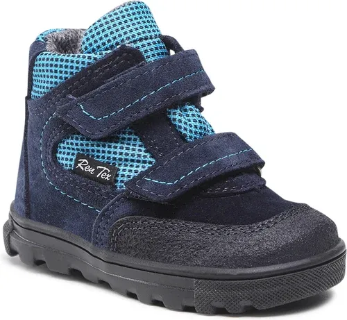 Šnurovacia obuv RenBut - 13-1565 Granat/Turkus