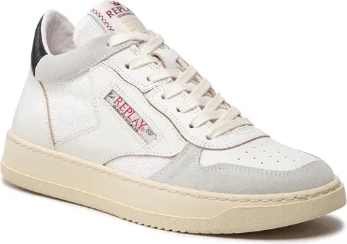 Sneakersy REPLAY - Reload Cordoba GMZ3R.000.C0005L Off Wht Black 112