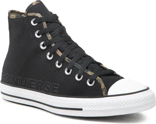 Plátenky Converse - Ctas Hi A02530C Black/Dk Smoke Grey/White