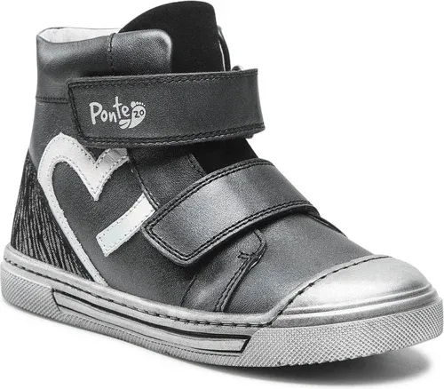 Šnurovacia obuv Ponte - DA03-1-742L Black