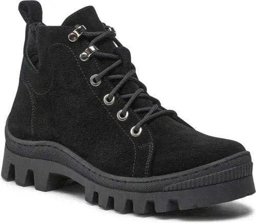 Outdoorová obuv WOJAS - 64073-61 Čierna
