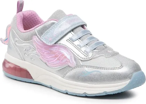 Sneakersy Geox - J Spaceclub G B J268VB 0BLAJ C0566 D Silver/Pink