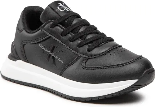 Sneakersy Calvin Klein Jeans - Low Cut Lace-Up Sneaker V3B9-80380-1355 Black 999