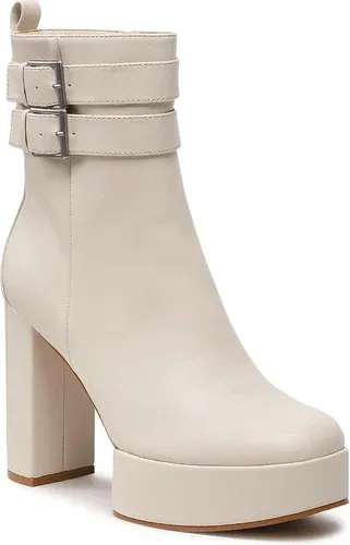 Členkové čižmy JENNY FAIRY - PLATFORM-01KW Beige