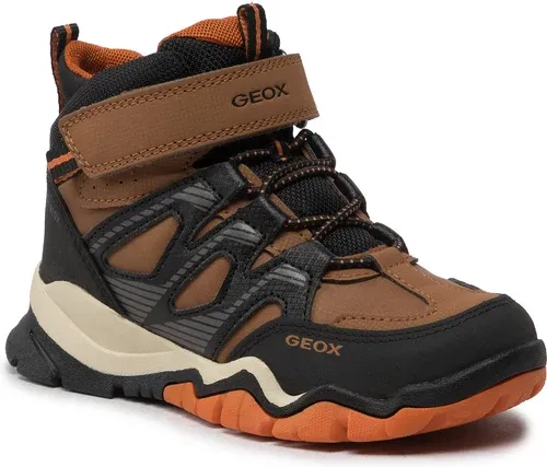 Šnurovacia obuv Geox - J Montrack B. B Abx C J26HBC 0MEFU C0275 S Lt Brown/Black
