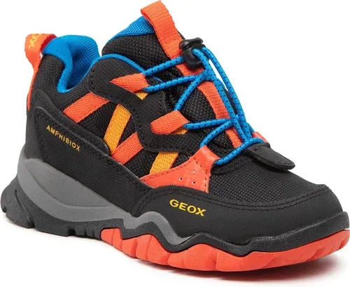 Sneakersy Geox - J Montrack B.B Abx B J26HBB 0FUCE C0038 S Black/Orange