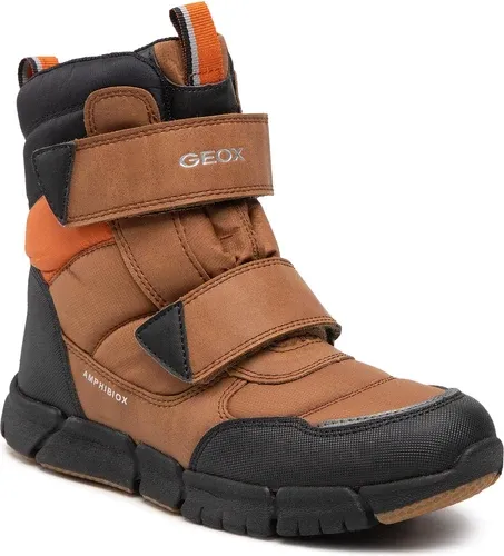 Snehule GEOX - J Flexyper B.B Abx C J169XC 0FUME C0202 D Brown/Black