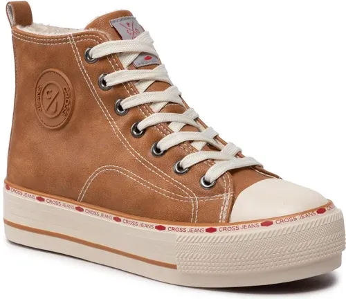 Plátenky Cross Jeans - KK2R4043C Camel