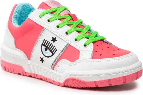 Sneakersy CHIARA FERRAGNI - CF3002-037 Pink Fluo