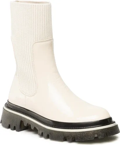 Členková obuv s elastickým prvkom CAFèNOIR - C1XH9001 Off White W022