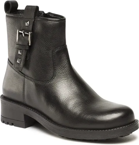 Členkové čižmy CAFÈNOIR - C1XV1010 Nero N001